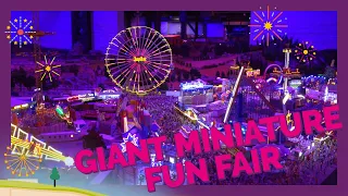 Breathtaking miniature fair fun opened in the Miniatur Wunderland 🤪🎢 😱 UNIQUE WORLDWIDE