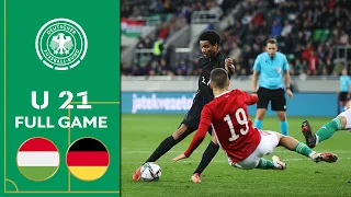 Hungary vs. Germany | Full game | U 21 Euro Qualifier