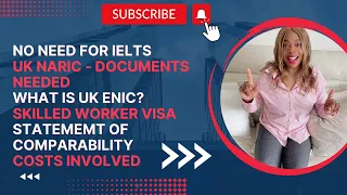 How To Apply For  UK NARIC/ ENIC CERTIFICATE? ALTERNATIVE TO IELTS FOR UK VISA |Skilled Worker VISA