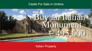 Buy an Italian Castle for €495,000.