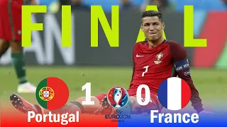 Portugal vs France| Euro Final 2016
