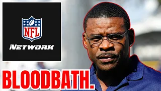 BLOODBATH! Michael Irvin FIRED by NFL Network! Total Access CANCELED?! More Layoffs Coming!