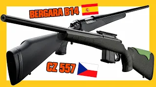 Сравнение CZ 557 Varmint и Bergara B 14 Sporter Varmint