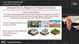 Electrification of Carbon Capture  - T  Alan Hatton & Sahag Voskian