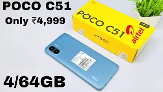 Shocking Savings: POCO c51 Cheapest Price Unboxing