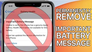 NO MORE IMPORTANT BATTERY WARNINGS! iPhone XR Battery and BMS swap