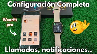 ¿Cómo configurar tu Smartwatch GS8 MAX con Wearfit Pro? | Tutorial completo