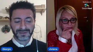 Giorgio Rossi con Viviana in diretta su Bridges of Light | 1/1/2022