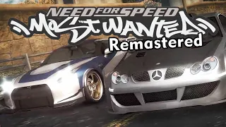 NFS Most Wanted 2005 Remastered 60FPS Gameplay