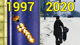 Evolution of All Weapon in GTA 1997-2020