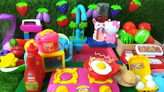 9 Minutes Satisfying with Unboxing Miniature Kitchen Set  ASMR Cut Friuts And Vegetables Eps 635