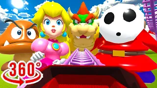 360° video – Mario Princess Peach Roller Coaster VR