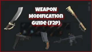 Weapon Modification Guide (No Purple Mods) | Last Day on Earth: Survival