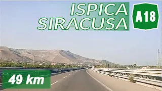 A18 | ISPICA - SIRACUSA | Autostrada A18 Siracusa-Gela | feat. Sicilian Driver SR