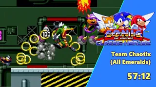 Sonic Classic Heroes - Team Chaotix: All Emeralds (NMG) - 57:12