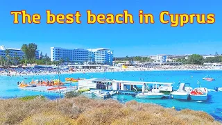 The Best BEACH in CYPRUS: AYIA NAPA, NISSI BEACH, September 2022