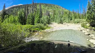 Driving 14er Mount Antero, Baldwin Creek 4WD Road, Colorado, USA 4K