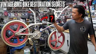 VINTAGE BMX BIKE RESTORATION GUIDE! SECRETS FOR UNDER $50!