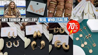 Korean Jewellery Anti Tarnish Stainless Steel Bracelets Earrings Chain and Rings Wholesaler