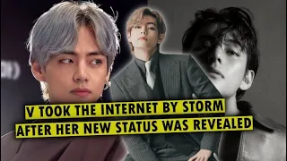 BTS' V Stirs Up the Internet After Revealing His New Status As This