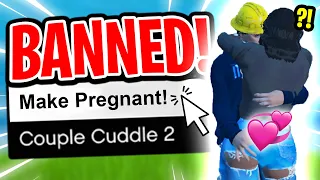 Forcing Banned Emotes on Angry Girls (PREGNANT?)