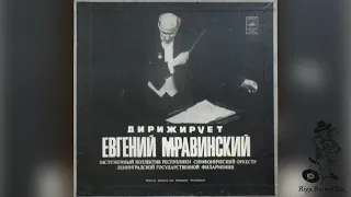 Yevgeni Mravinsky Conducts  Leningrad Philharmonic Orchestra (Мелодия, 33CM-02863-4) Vinyl rip