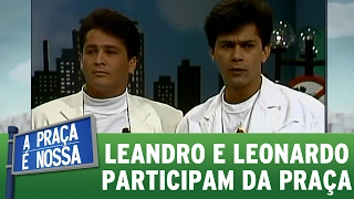 Leandro e Leonardo participam da Praça | Praça Retrô (02/02/17)