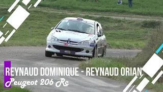 Rallye des Vallons Ardéchois 2021 Reynaud-Reynaud Peugeot 206 Rc