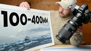 Why the 100-400mm Lens is INCREDIBLE for Landscape Photography (Nikon Z9 in Antarctica...)