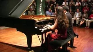 Brahms Walzer Op. 39 for piano four hands performed by Piano Duo Gerwig & González