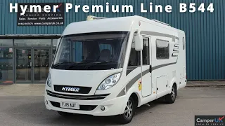 Hymer Premium Line B544 Motorhome For Sale at Camper UK