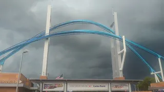 Severe Thunderstorm Alert At Cedar Point