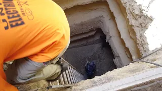 Deep Under The Giza Plateau. Exploring The Megalithic Osiris Shaft.