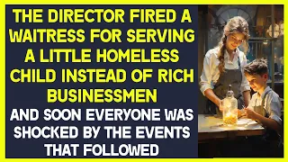 The director laid off a waitress for serving a homeless child instead of rich businessmen Life story
