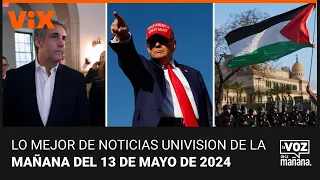 Lo mejor de Noticias Univision de la mañana | lunes 13 de mayo de 2024