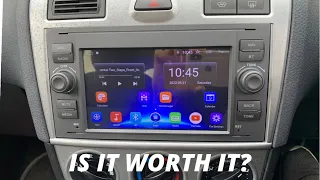 Ford Fiesta MK6 (THE FUEL SAVER) New Android Headunit Review Sat Nav IS THE STEREO UPGRADE WORTH IT