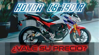 Curioseando y hablando de esta Honda CB 190 R V2. Moto naked 2023 v2