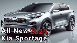 2025 Kia Sportage Unveiled - will introduce a powerful new engine option?