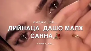 Дийца  дашо малх санна