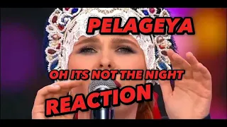 Pelageya - Oh, it's not the night yet  REACTION