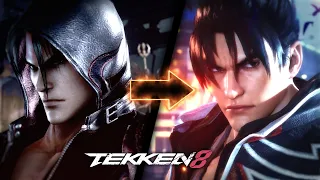 Tekken 7 to Tekken 8 Changes - Jin Kazama