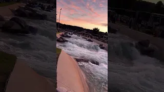 Evening at Whitewater Center, Charlotte North Carolina