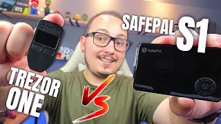 🛑 - HARDWALLET TREZOR ONE OU SAFEPAL S1, QUAL A MELHOR? PREÇO, USO E MAIS...