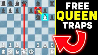 10 Chess Traps to Win a Free Queen