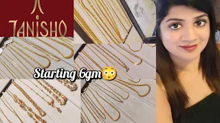 Tanishq Latest gold chain designs with price | gold chain designs | Tanishq jewellery