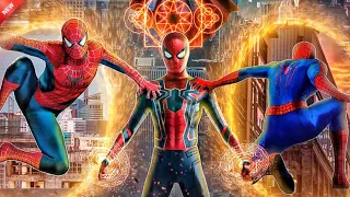 The Three Spider-Mans🕷️of the Multiverse Face All Their Villains Together. |  Explained in Hindi |