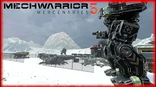 MechWarrior 5 Mercenaries. Rise of Rasalhague. Начинаем прохождение.