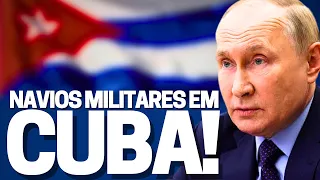 Rússia envia navios militares para Cuba: “também temos direito”! EUA responde! Biden: Putin perderá!