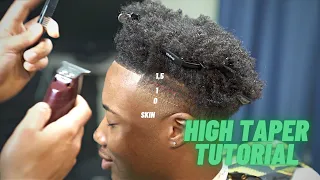 HIGH TAPER TUTORIAL | EASY TO FOLLOW | STEP BY STEP