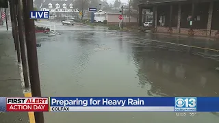 Heavy rain in Colfax continues to cause flooding issues